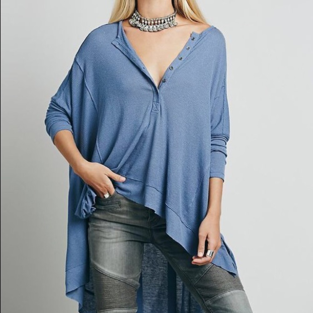 ✨FLASH SALE✨ FREE PEOPLE Henley Top